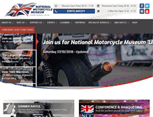Tablet Screenshot of nationalmotorcyclemuseum.co.uk