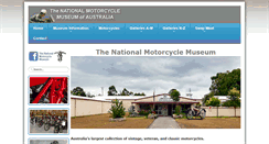 Desktop Screenshot of nationalmotorcyclemuseum.com.au